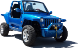 buggy blau